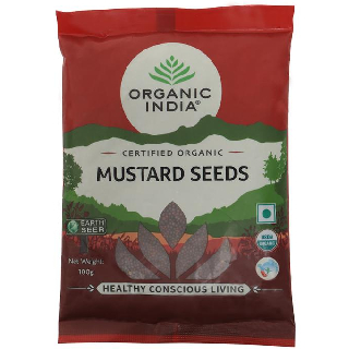 Organic India Brown Mustard Seed Rai 100g Starting at Rs 24